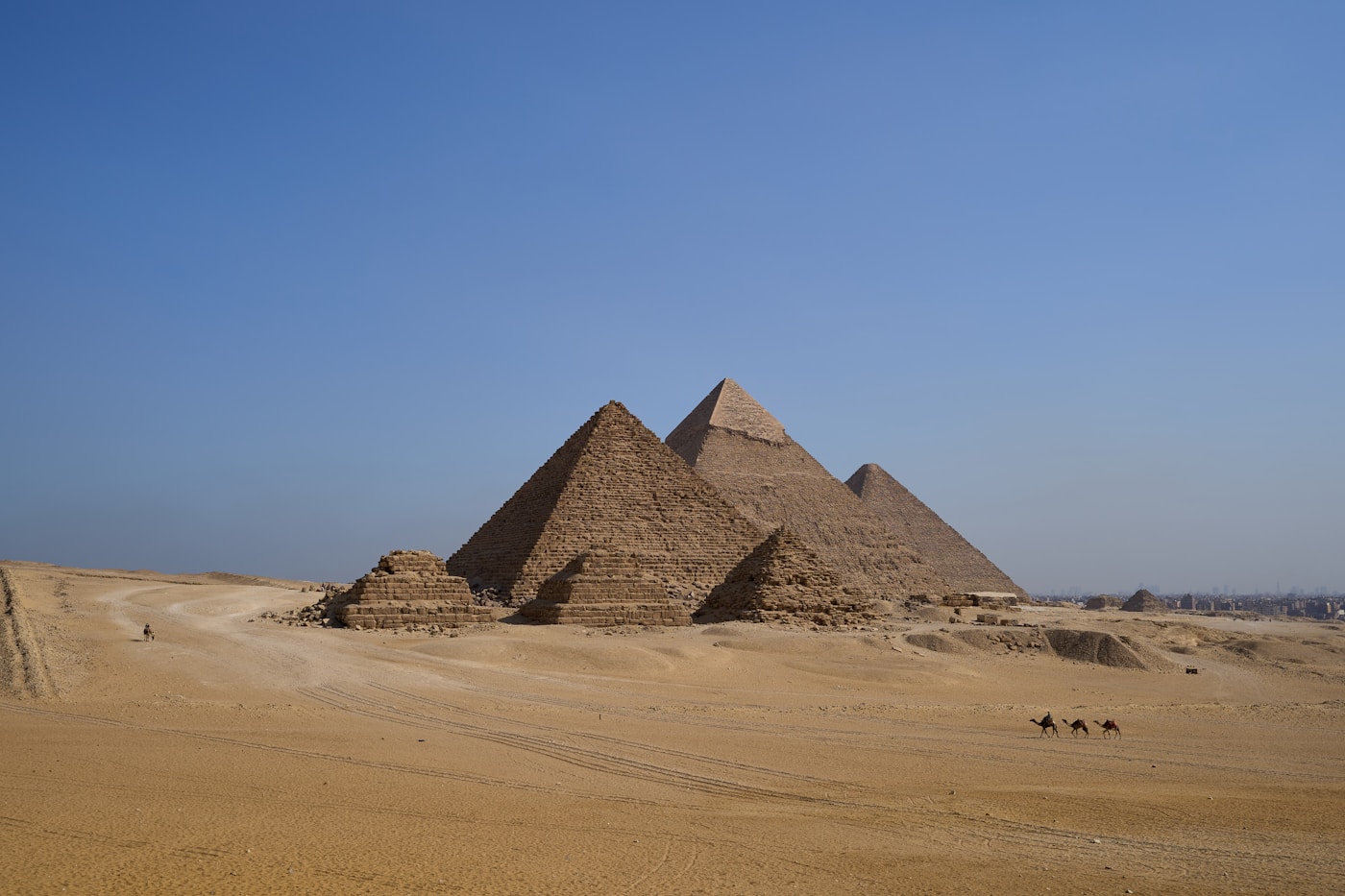 Die Pyramiden von Gizeh